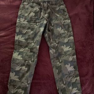 Camouflage joggers